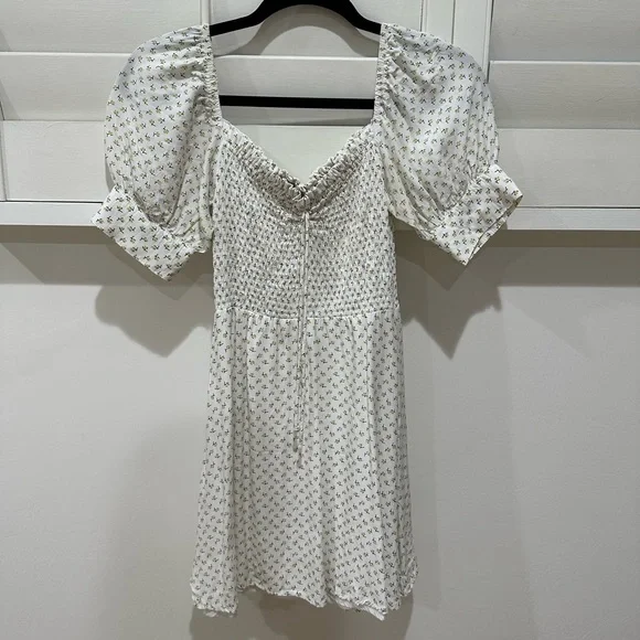 knee length dresses for ladies Silver Short Dress – ALBINA DYLA main image 1